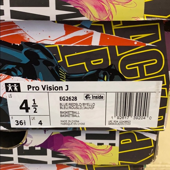 Adidas Captain Marvel’s Hi tops - Picture 13 of 14